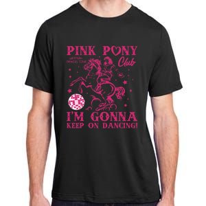 Pony And Heels Lover Girl Dacing Clubs Cowgirl Adult ChromaSoft Performance T-Shirt