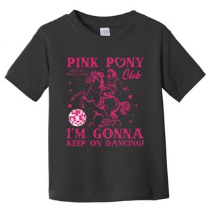 Pony And Heels Lover Girl Dacing Clubs Cowgirl Toddler T-Shirt