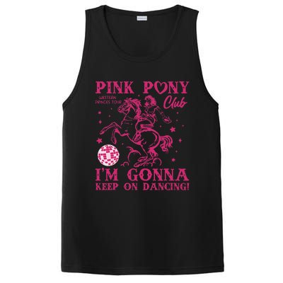 Pony And Heels Lover Pin.K Dacing Clubs Cowgirl PosiCharge Competitor Tank