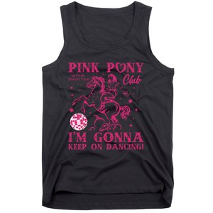 Pony And Heels Lover Pin.K Dacing Clubs Cowgirl Tank Top