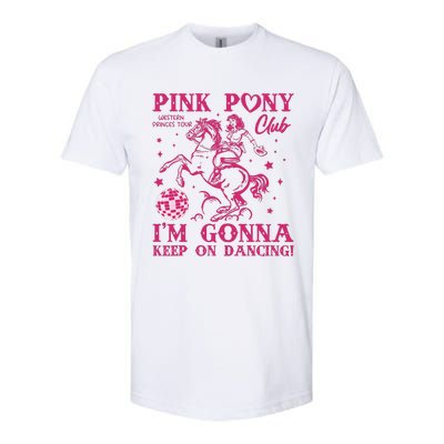 Pony And Heels Lover Pin.K Dacing Clubs Cowgirl Softstyle® CVC T-Shirt