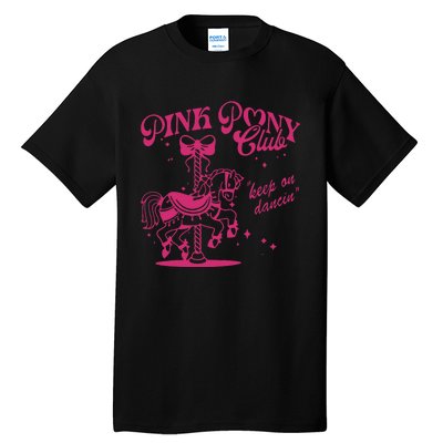 Pony And Heels Lover Clubs Cowgirl Tall T-Shirt