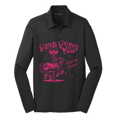 Pony And Heels Lover Clubs Cowgirl Silk Touch Performance Long Sleeve Polo