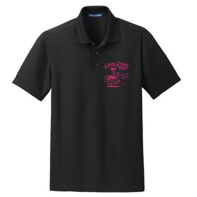 Pony And Heels Lover Clubs Cowgirl Dry Zone Grid Polo