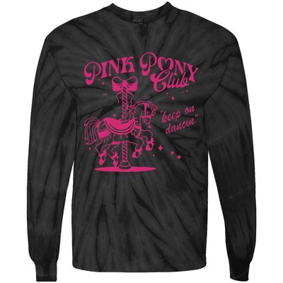 Pony And Heels Lover Clubs Cowgirl Tie-Dye Long Sleeve Shirt