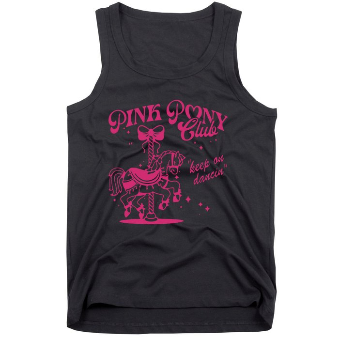 Pony And Heels Lover Clubs Cowgirl Tank Top