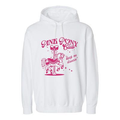 Pony And Heels Lover Clubs Cowgirl Garment-Dyed Fleece Hoodie