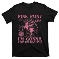 Pony And Heels Lover Clubs Disco Birthday Cowgirl T-Shirt