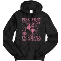 Pony And Heels Lover Clubs Disco Birthday Cowgirl Tie Dye Hoodie