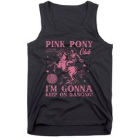 Pony And Heels Lover Clubs Disco Birthday Cowgirl Tank Top