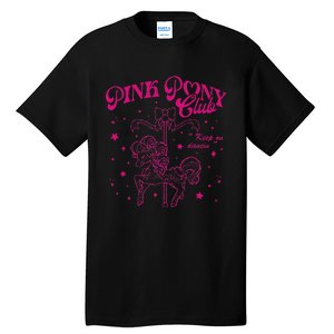 Pony And Heels Lover P.Ink Clubs Disco P.Ink Western Gift Tall T-Shirt