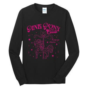 Pony And Heels Lover P.Ink Clubs Disco P.Ink Western Gift Tall Long Sleeve T-Shirt