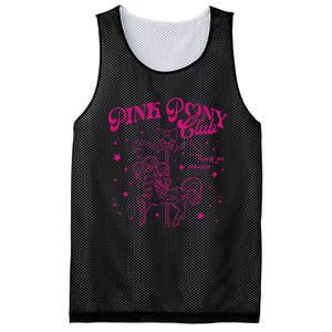 Pony And Heels Lover P.Ink Clubs Disco P.Ink Western Gift Mesh Reversible Basketball Jersey Tank