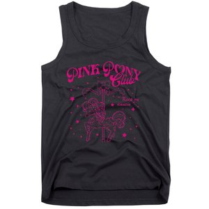 Pony And Heels Lover P.Ink Clubs Disco P.Ink Western Gift Tank Top