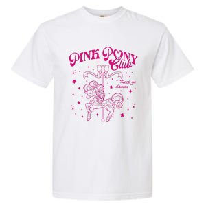 Pony And Heels Lover P.Ink Clubs Disco P.Ink Western Gift Garment-Dyed Heavyweight T-Shirt