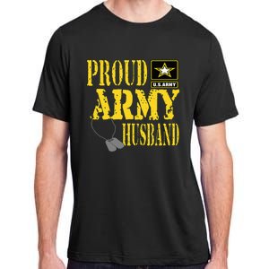 Proud Army Husband Military Pride Adult ChromaSoft Performance T-Shirt