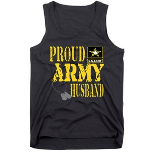 Proud Army Husband Military Pride Tank Top