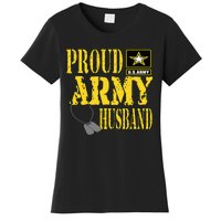 Proud Army Husband Military Pride Women's T-Shirt