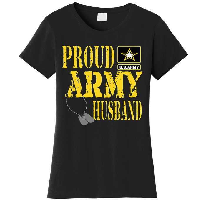 Proud Army Husband Military Pride Women's T-Shirt