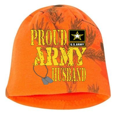 Proud Army Husband Military Pride Kati - Camo Knit Beanie