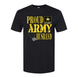 Proud Army Husband Military Pride Softstyle CVC T-Shirt