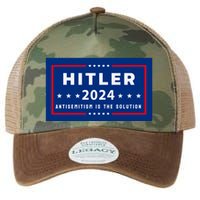 Pres. A Hitler Hitler 2024 Antisemitism Is The Solution Limited Legacy Tie Dye Trucker Hat