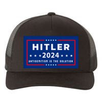 Pres. A Hitler Hitler 2024 Antisemitism Is The Solution Limited Yupoong Adult 5-Panel Trucker Hat