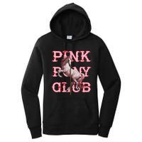 Pony And Heels Lover P.Ink Clubs Disco Birthday Cowgirl Gift Women's Pullover Hoodie