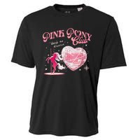 Pony And Heels Lover P.Ink Clubs Disco Birthday Cowgirl Gift Cooling Performance Crew T-Shirt