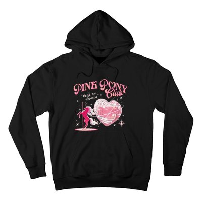 Pony And Heels Lover P.Ink Clubs Disco Birthday Cowgirl Gift Hoodie