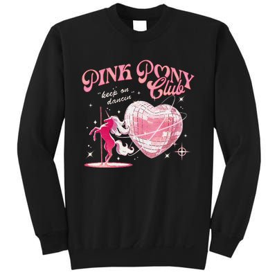 Pony And Heels Lover P.Ink Clubs Disco Birthday Cowgirl Gift Sweatshirt