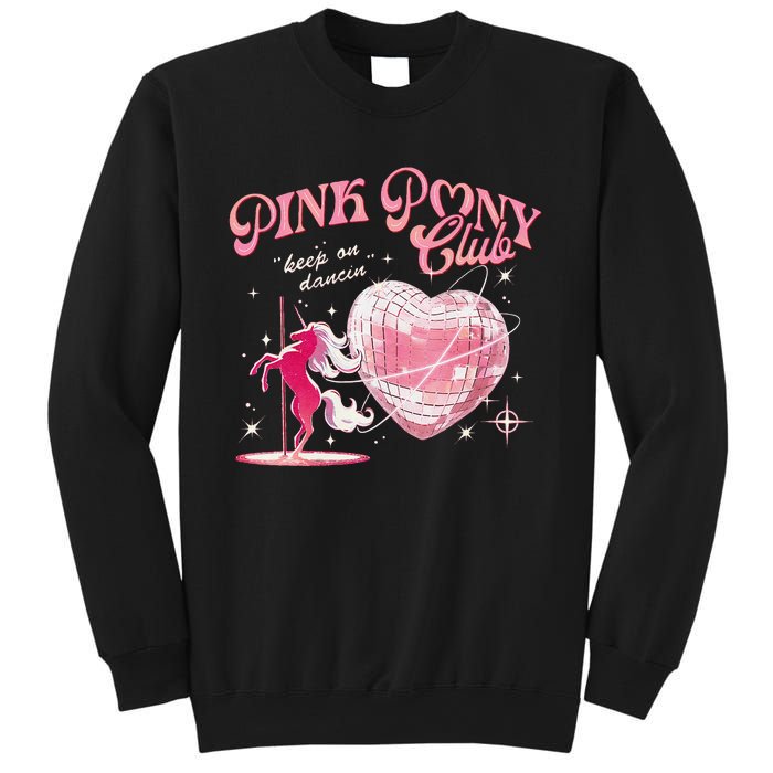 Pony And Heels Lover P.Ink Clubs Disco Birthday Cowgirl Gift Sweatshirt