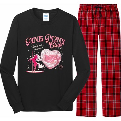 Pony And Heels Lover P.Ink Clubs Disco Birthday Cowgirl Gift Long Sleeve Pajama Set