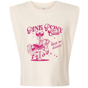 Pony And Heels Lover Clubs Cowgirl Garment-Dyed Women's Muscle Tee