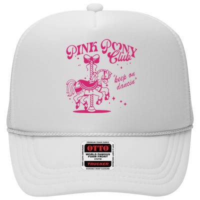 Pony And Heels Lover Clubs Cowgirl High Crown Mesh Back Trucker Hat