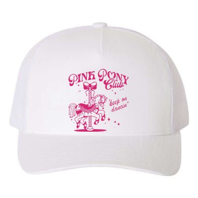 Pony And Heels Lover Clubs Cowgirl Yupoong Adult 5-Panel Trucker Hat