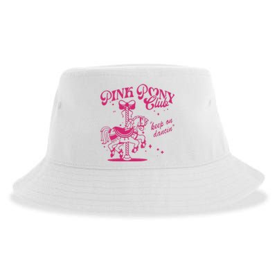 Pony And Heels Lover Clubs Cowgirl Sustainable Bucket Hat