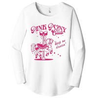 Pony And Heels Lover Clubs Cowgirl Women's Perfect Tri Tunic Long Sleeve Shirt