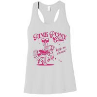 Pony And Heels Lover Clubs Cowgirl Women's Racerback Tank