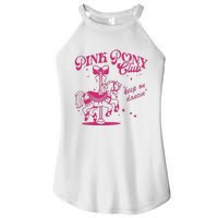 Pony And Heels Lover Clubs Cowgirl Women's Perfect Tri Rocker Tank