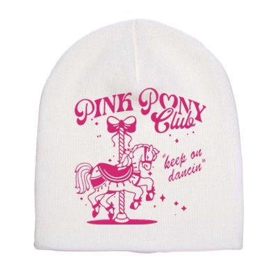 Pony And Heels Lover Clubs Cowgirl Short Acrylic Beanie