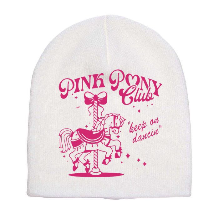 Pony And Heels Lover Clubs Cowgirl Short Acrylic Beanie