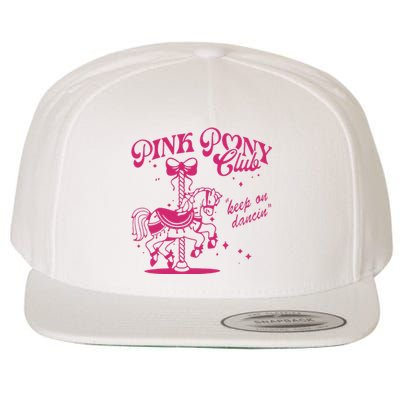 Pony And Heels Lover Clubs Cowgirl Wool Snapback Cap