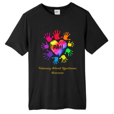 Pulmonary Arterial Hypertension Awareness Colored Tall Fusion ChromaSoft Performance T-Shirt