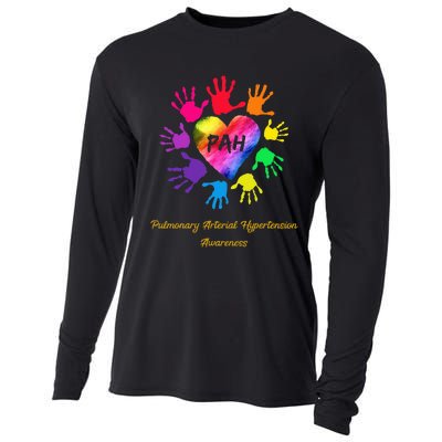 Pulmonary Arterial Hypertension Awareness Colored Cooling Performance Long Sleeve Crew