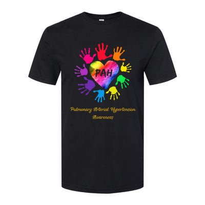 Pulmonary Arterial Hypertension Awareness Colored Softstyle CVC T-Shirt