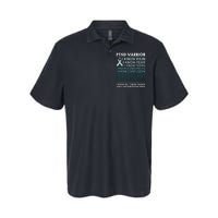 PTSD Awareness Hope Support Love Ribbon Softstyle Adult Sport Polo