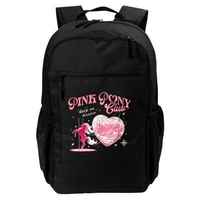 Pony And Heels Lover Clubs Disco Birthday Cowgirl Daily Commute Backpack