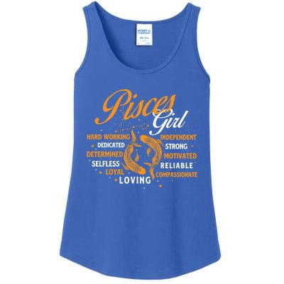 Pisces Astrology Horoscope Zodiac Sign Birthday Gift Ladies Essential Tank