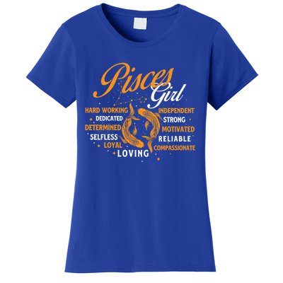 Pisces Astrology Horoscope Zodiac Sign Birthday Gift Women's T-Shirt